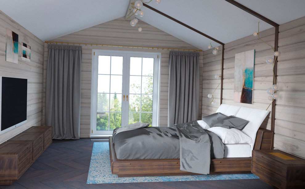 Проект загородного дома в  КРАСНОВИДОВО (ПОДМОСКОВЬЕ)