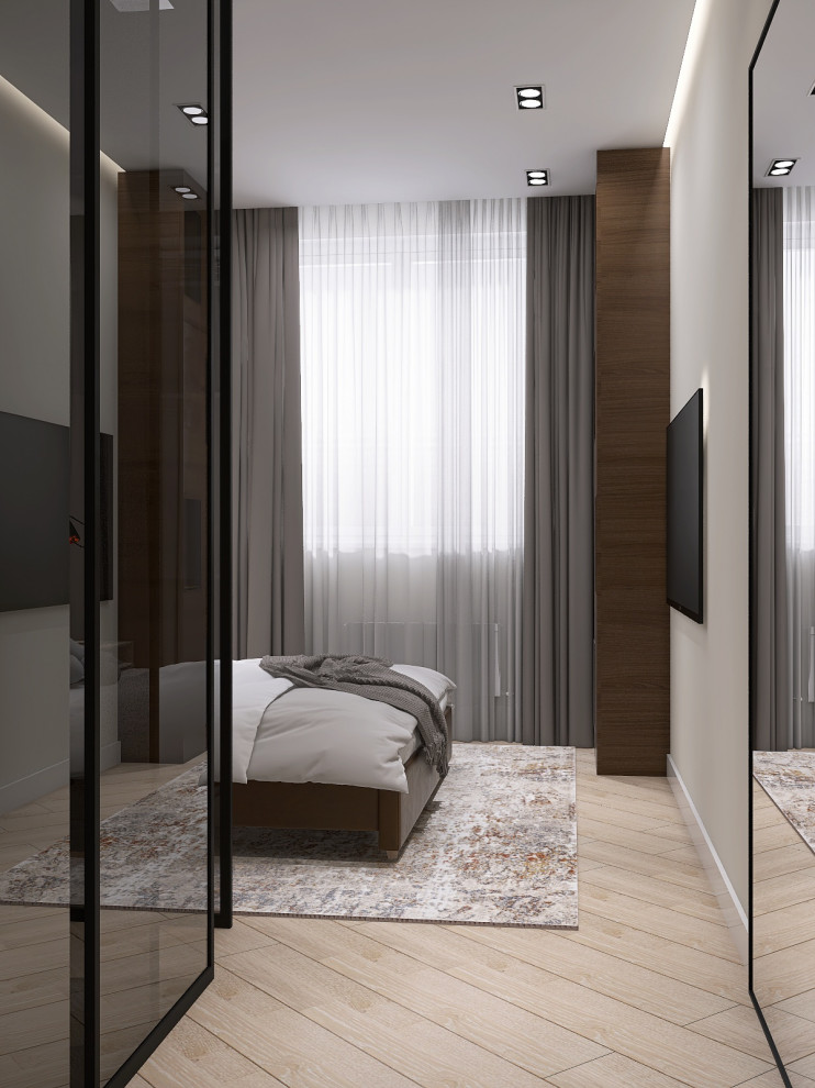 КУХНЯ-ГОСТИНАЯ + СПАЛЬНЯ И КОМНАТА ДЛЯ СЫНА 54 КВ.М.