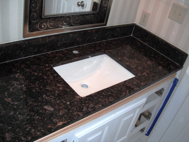 Tan Brown Granite 2 1 12 On White Kitchen Cabinets Traditional