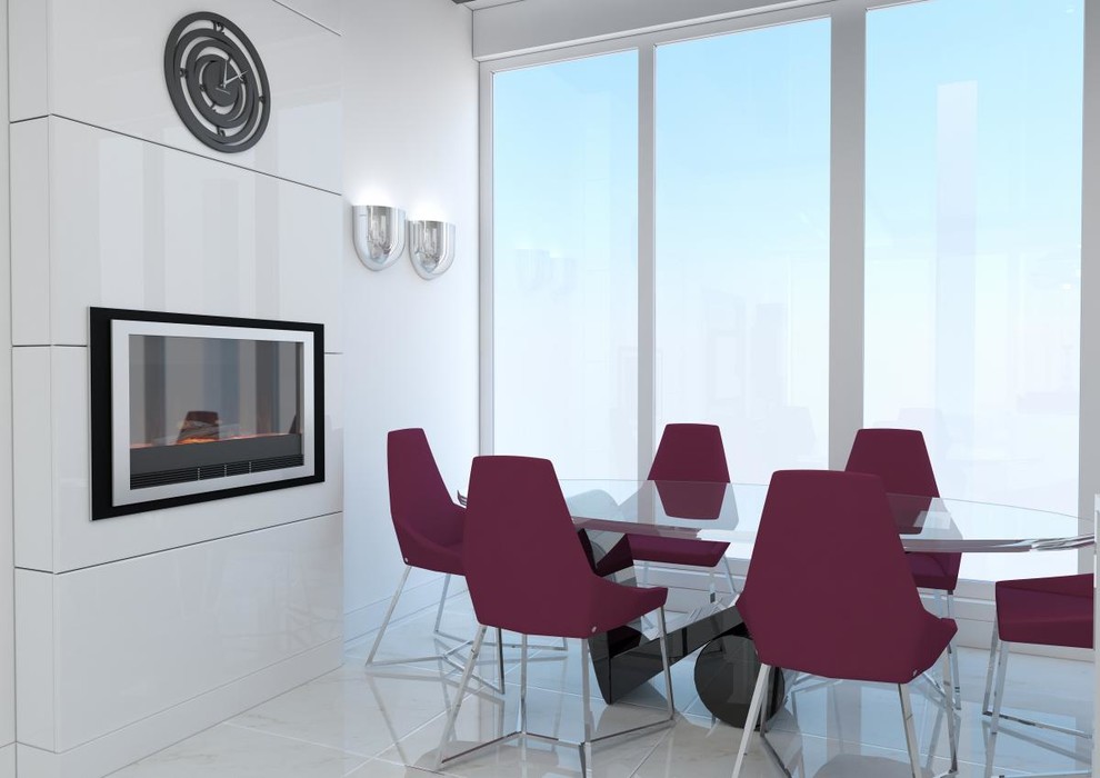 Двухкомнатная квартира в черно-белой гамме  г.Новороссийск