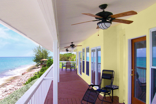 Home Building in the Bahamas - Traditional - Porch - Charlotte - by
