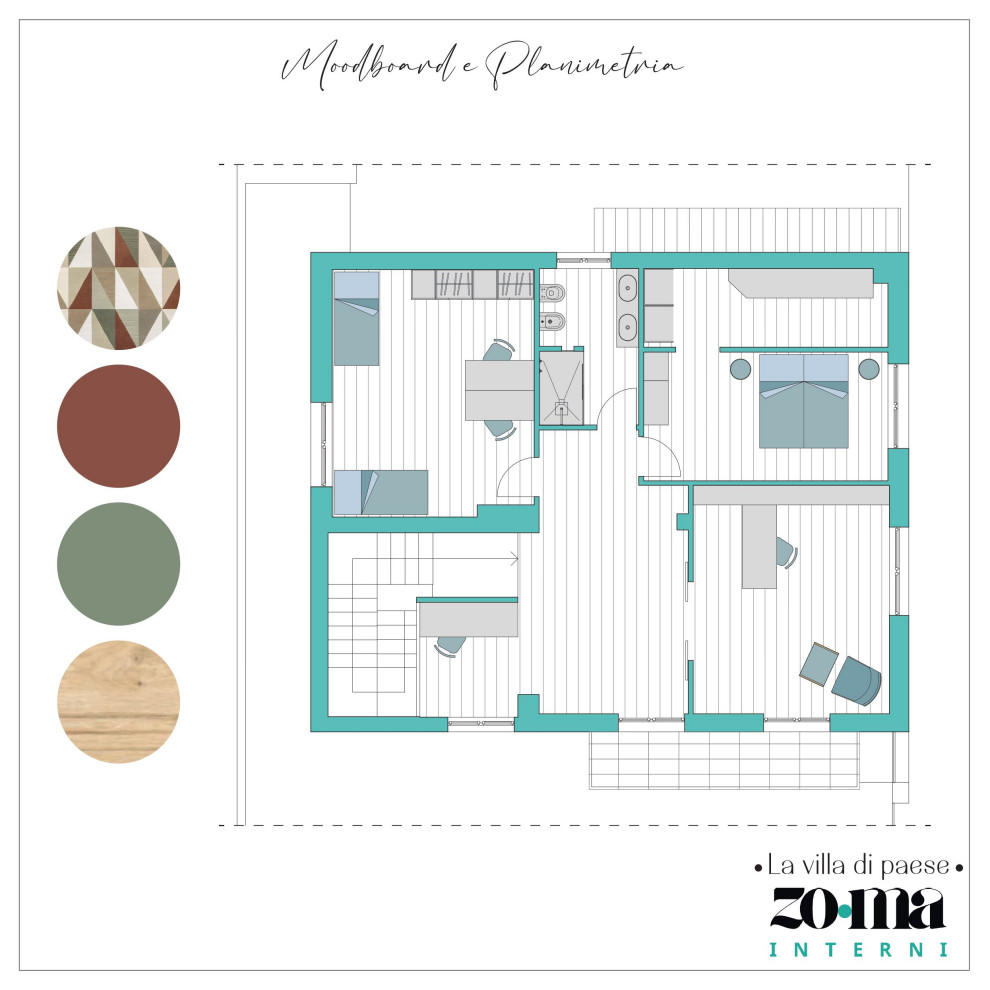 La villa di Paese - 180mq