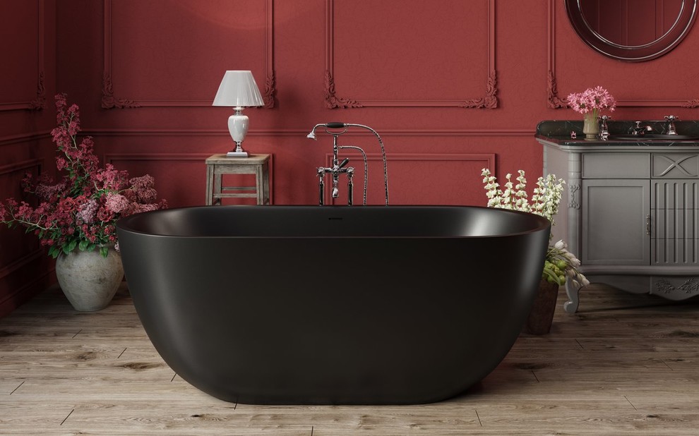 Corelia Черная Каменная Ванна от Viva Lusso