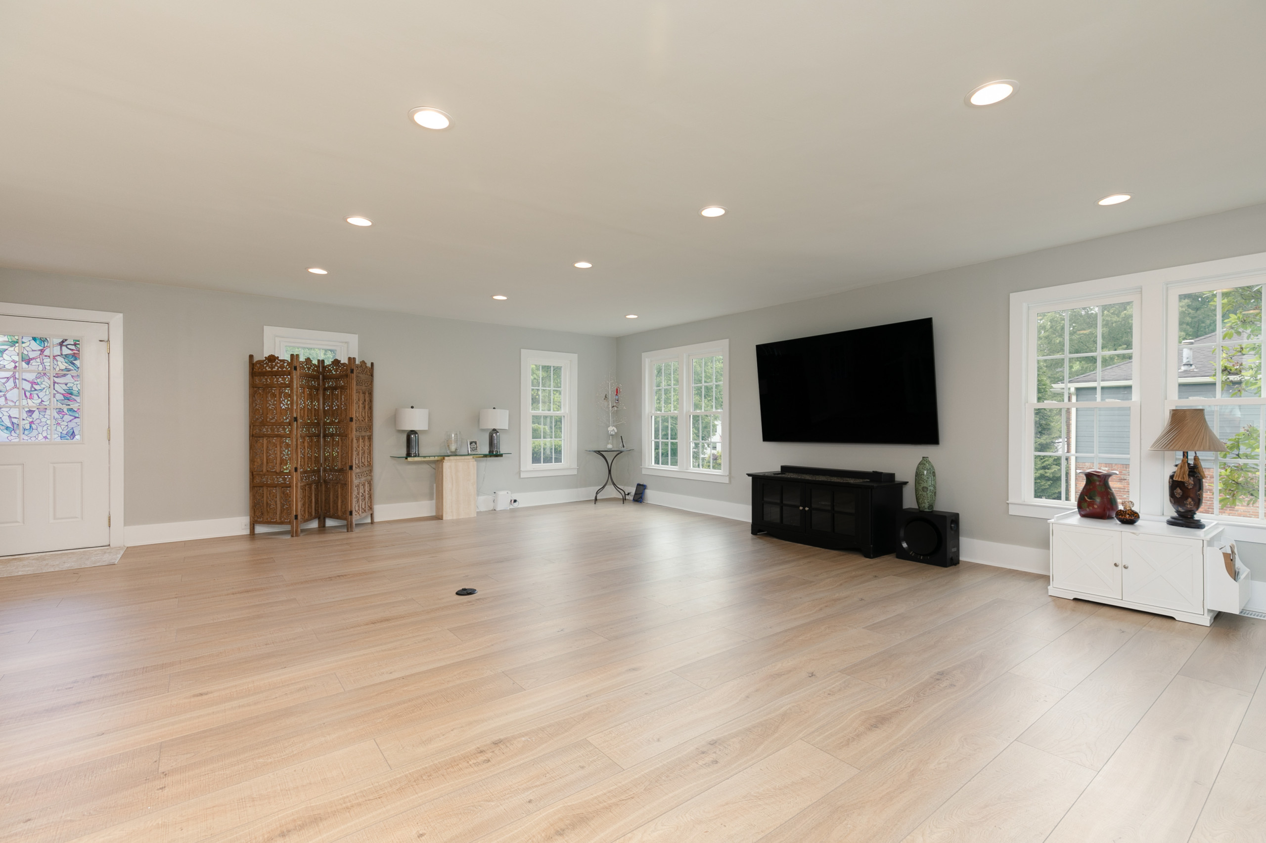 Recent Living Room/ Family Room Wall Removal to Open Area