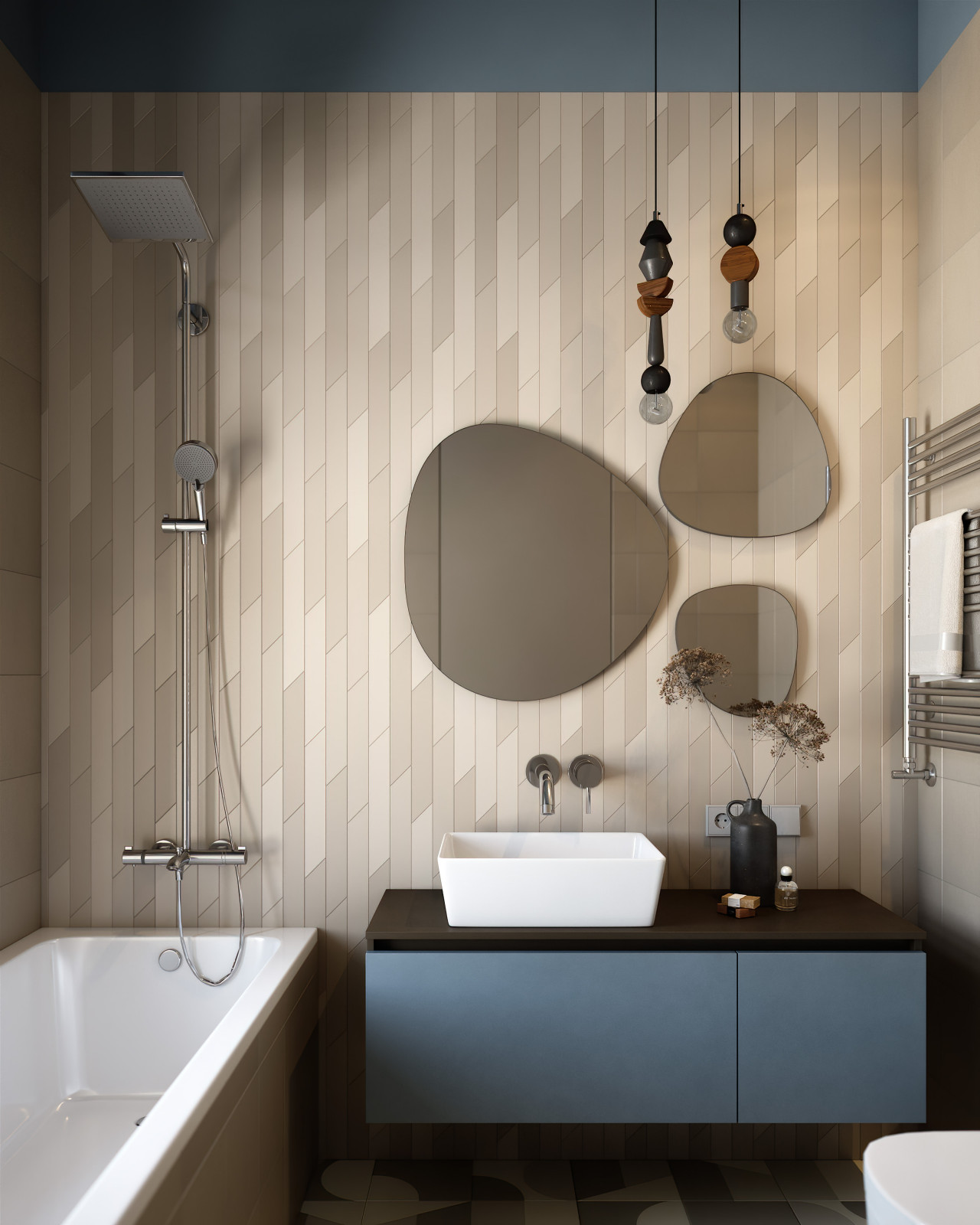 Детская ванная. Второй этаж