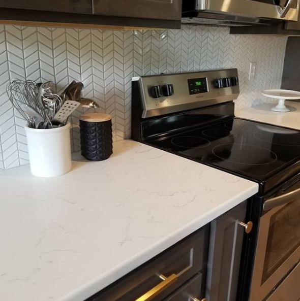 Kitchen - transitional kitchen idea in Charleston