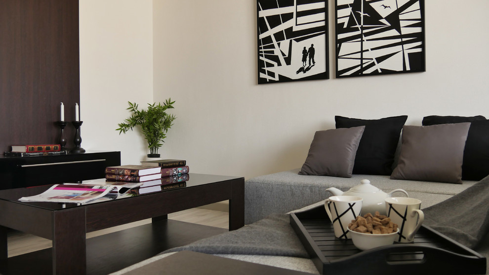 Квартира в современном стиле "Идущие вместе".