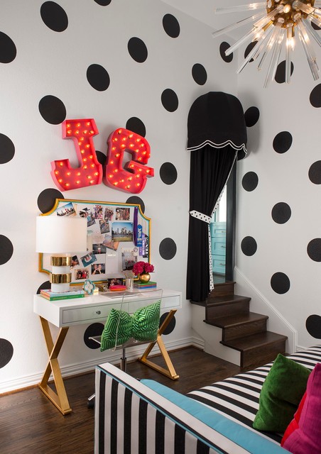 Kate Spade Inspired Tween Bedroom Dallas By Ibb Design