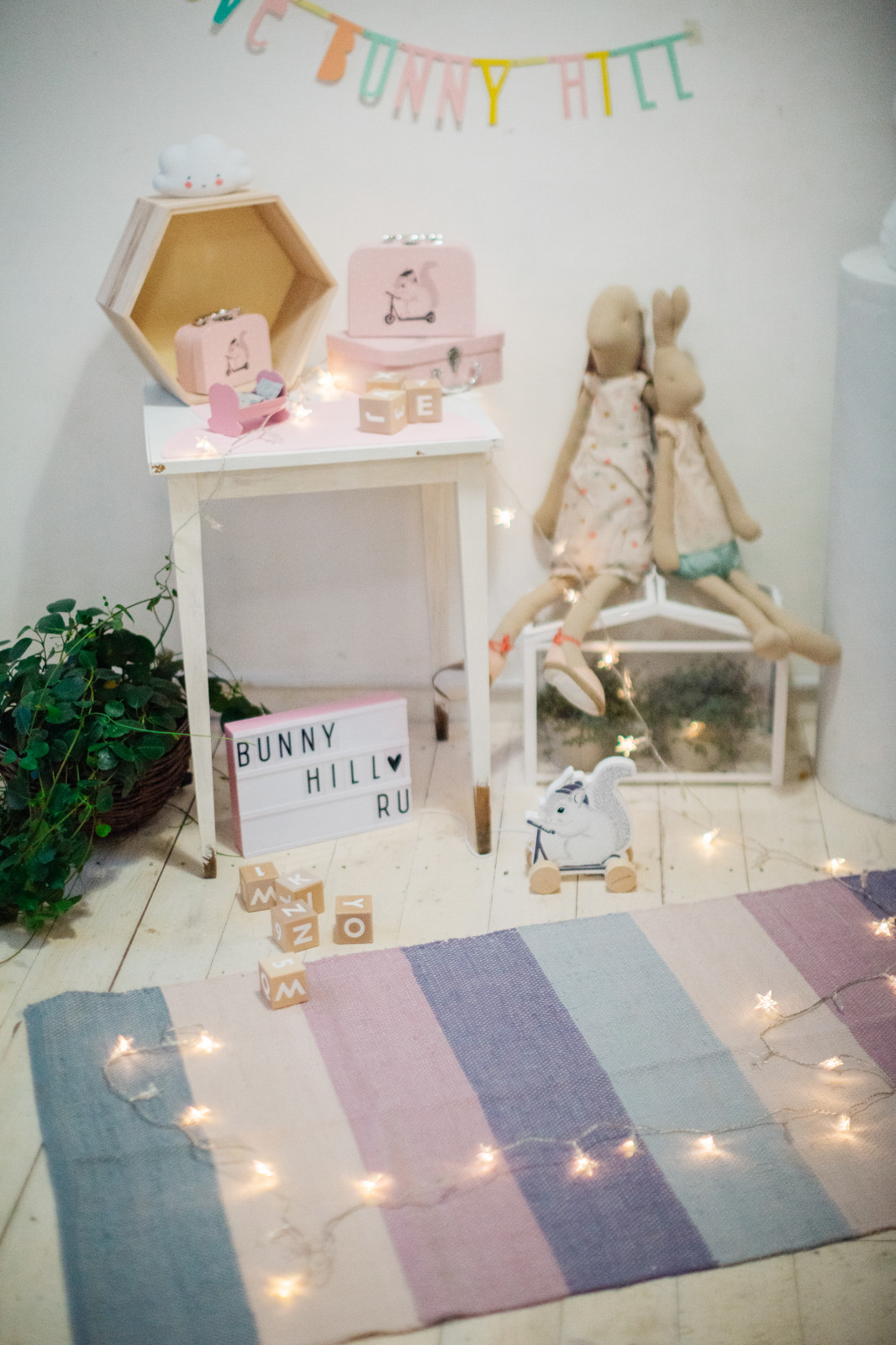 Съемка детских интерьеров для скандинавского бренда "Bunnyhill"