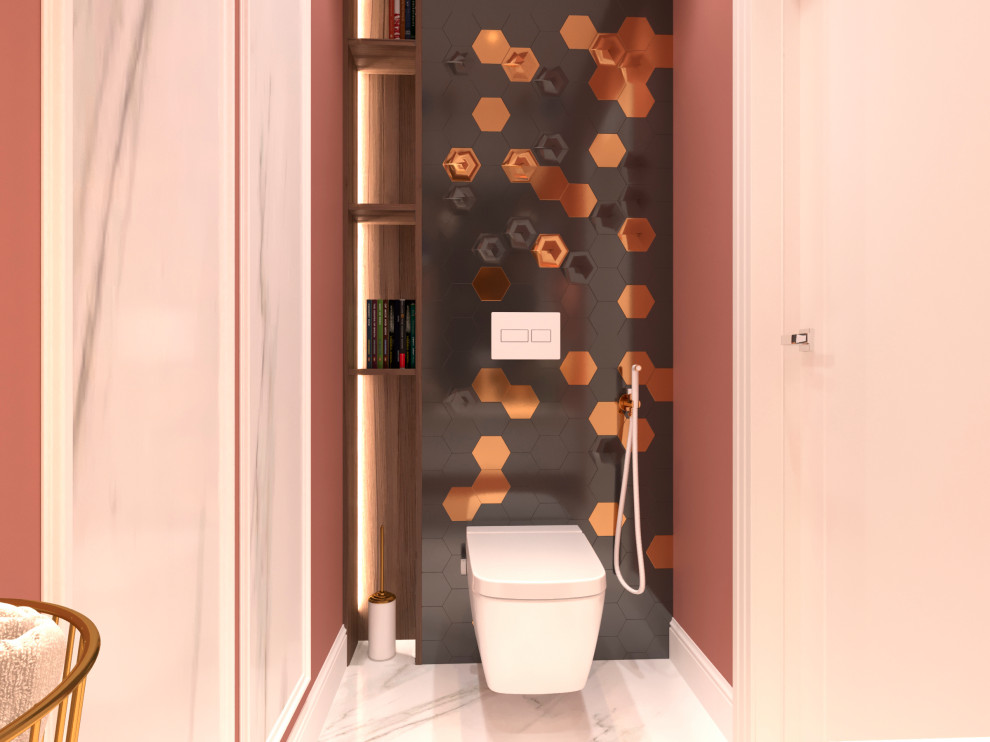 Дизайн-проект интерьера трехкомнатной квартиры.