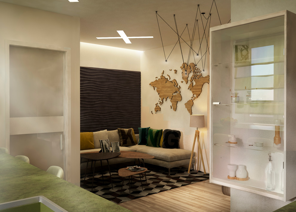 Кухня, вид на мягкую группу