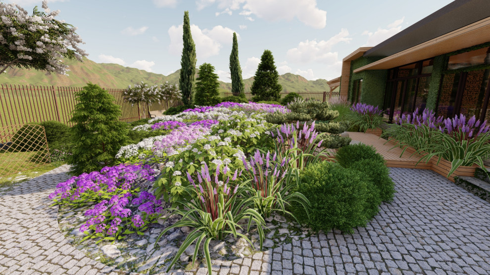 Каменистые устройства на участке 7 соток. "День/Ночь"