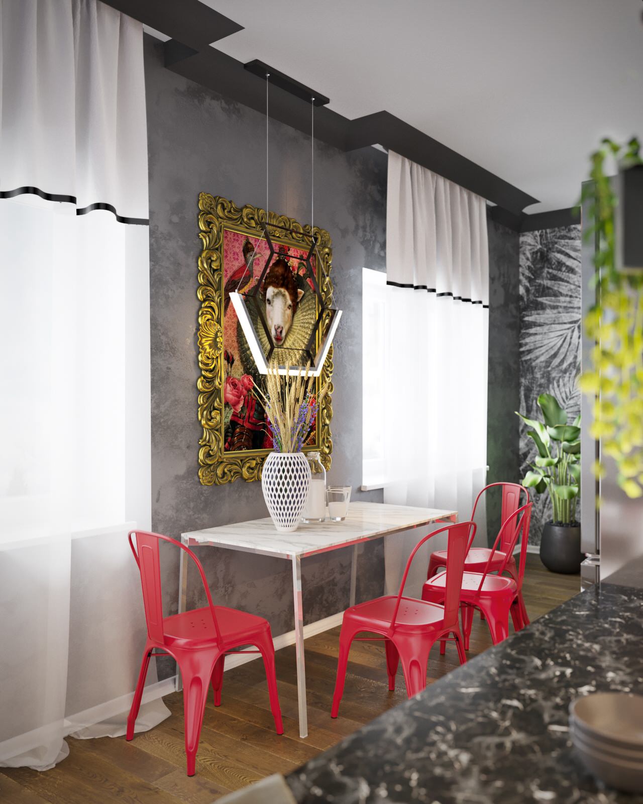 Квартира в стиле фьюжн