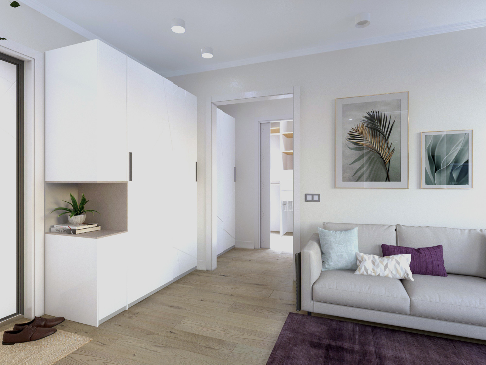 квартира в светлом стиле