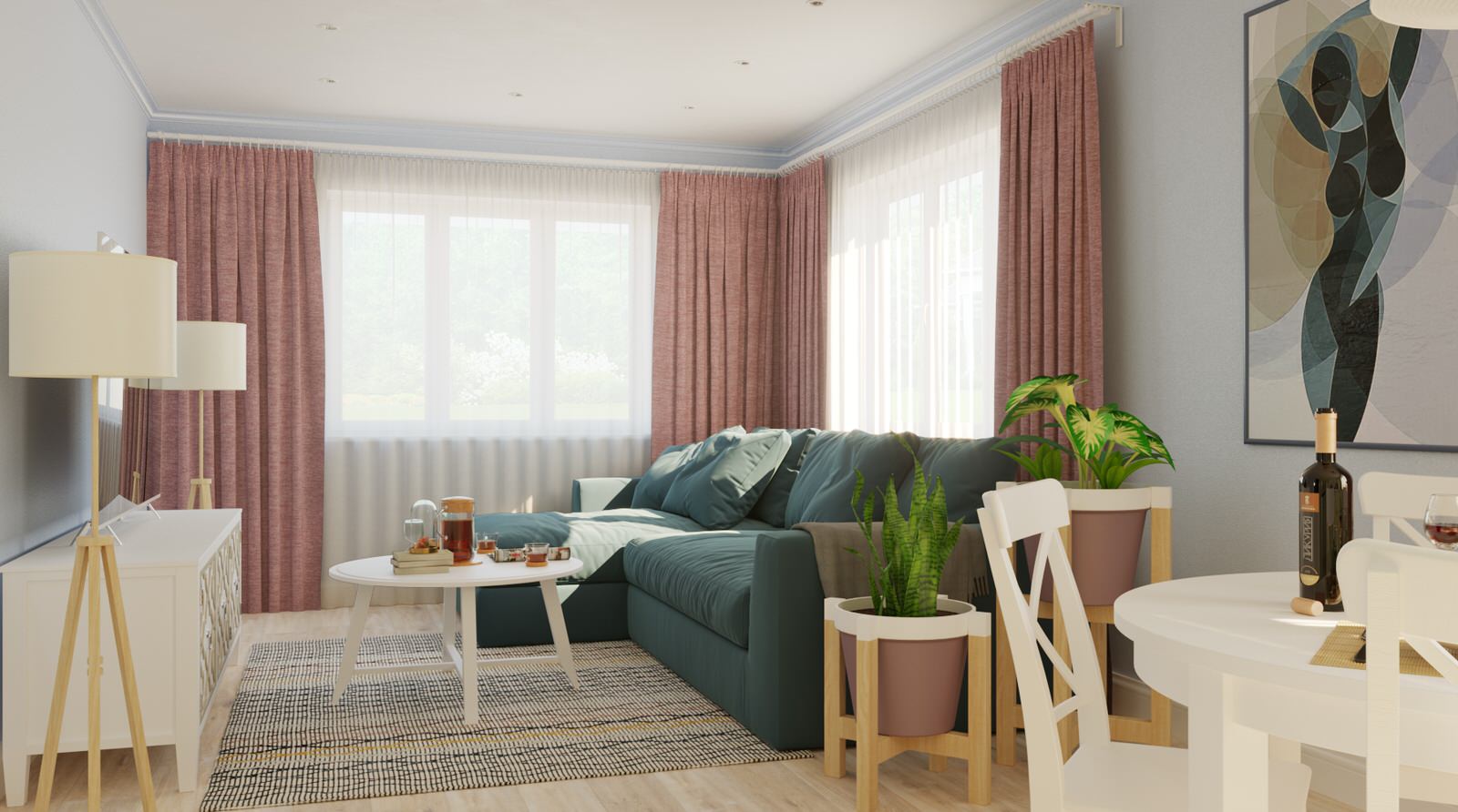 проект 1 этажа частного дома