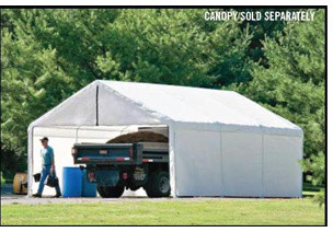 Canopy Enclosure Kit, 18' x 20', White