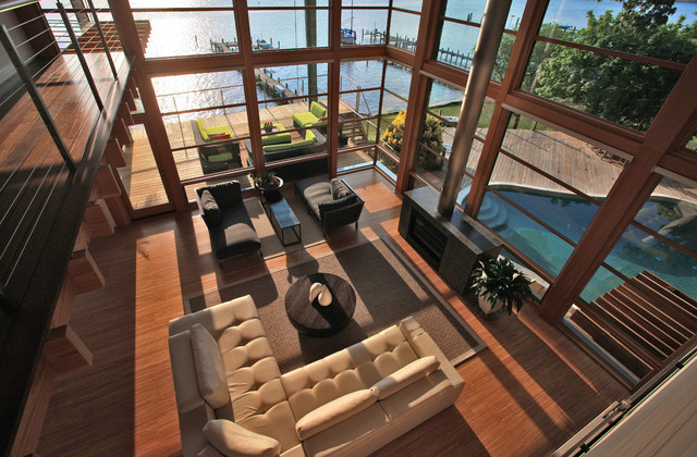 bay house contemporary-living-room