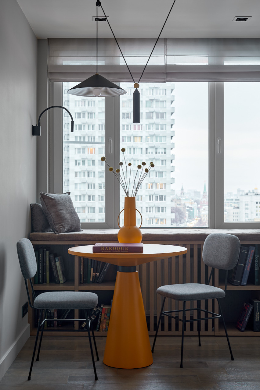 Квартира для балерины с видом на Кремль на Новом Арбате