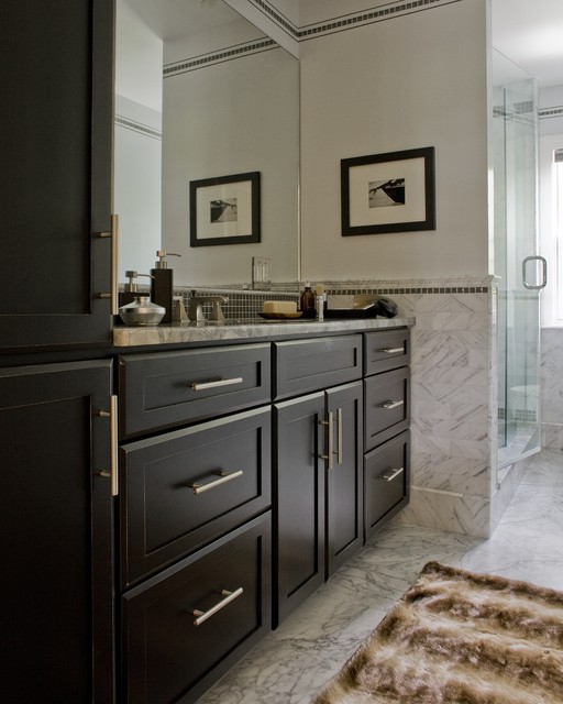 Masculine Bathroom Contemporary Bathroom Boston by JTM