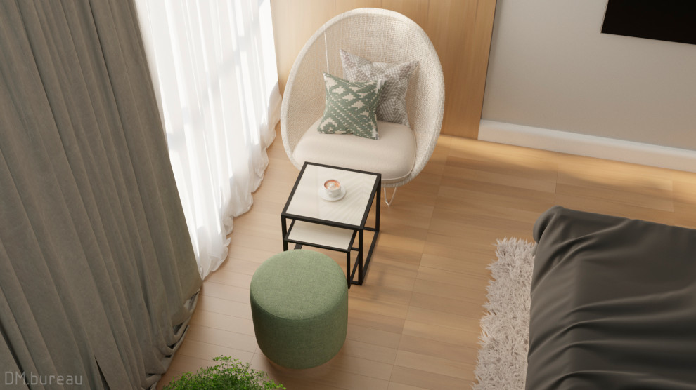 Зона отдыха в спальне