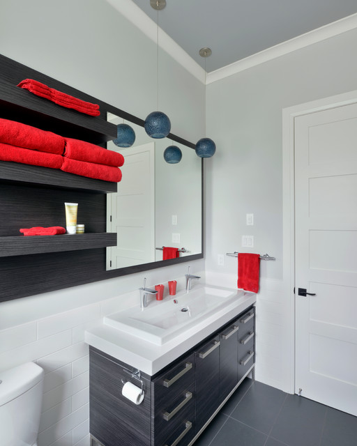 Staples contemporary-bathroom