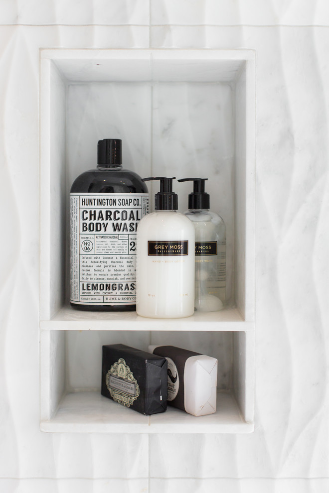 Hinman Master Bath | Roxborough Park, CO | Modern Farmhouse Renovation