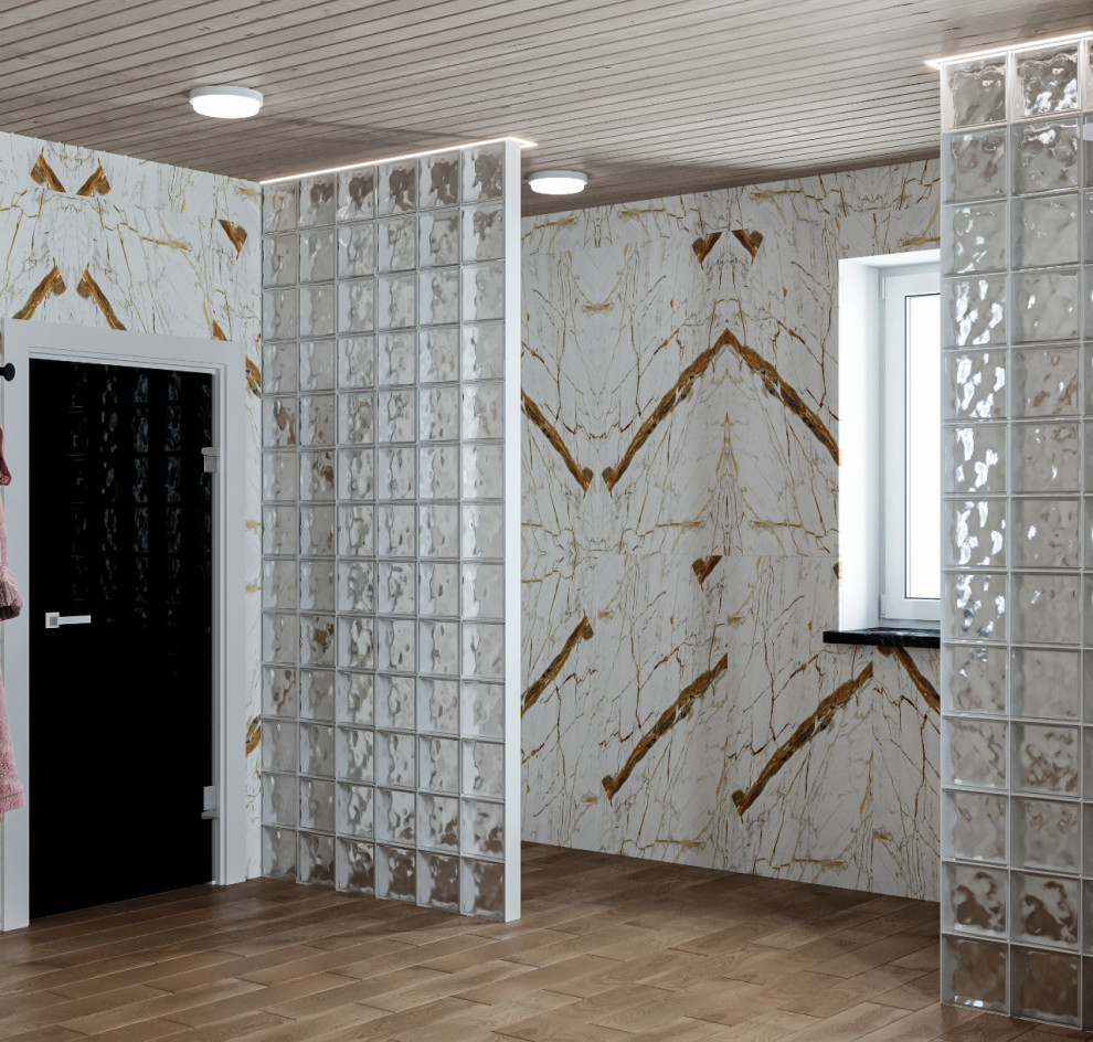 Дизайн интерьера бани 80 м²