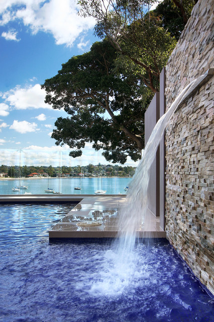 Cladding contemporary-pool
