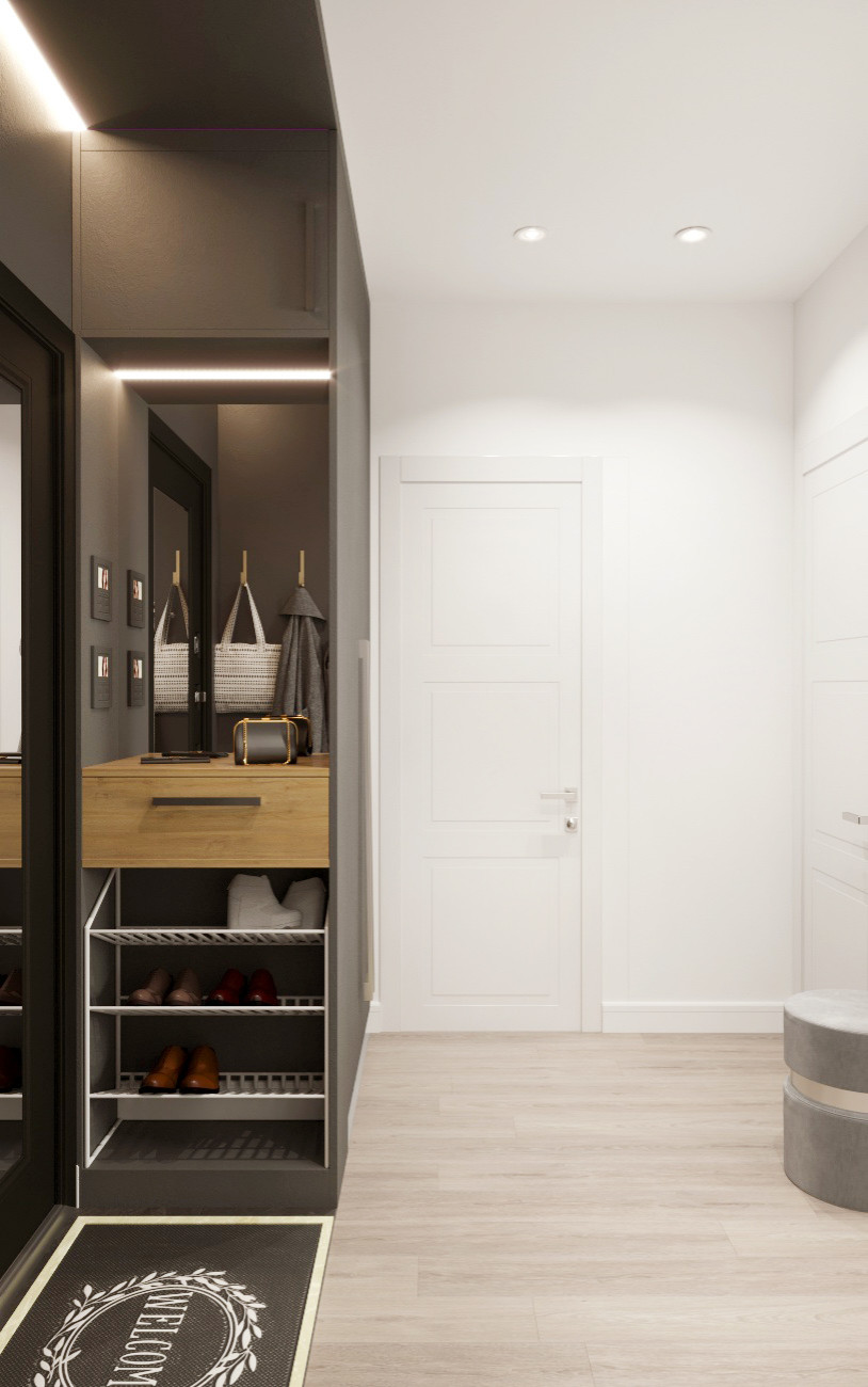 Квартира 54 м2 для молодой семьи в ЖК "Краски лета"