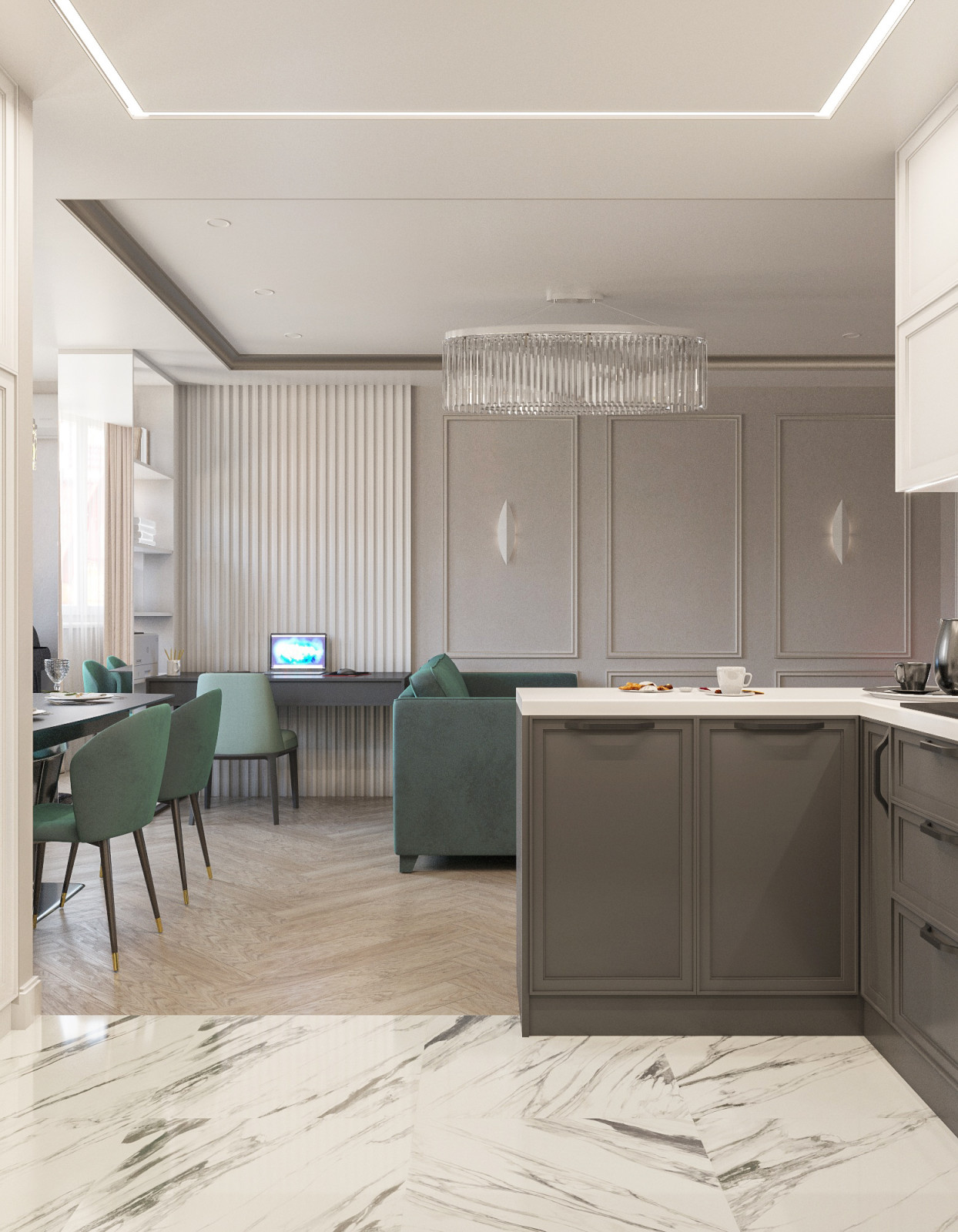 Кухня-гостиная