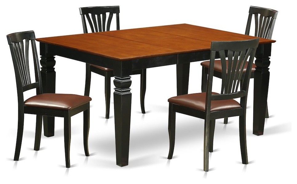elegant 5 piece kitchen table set