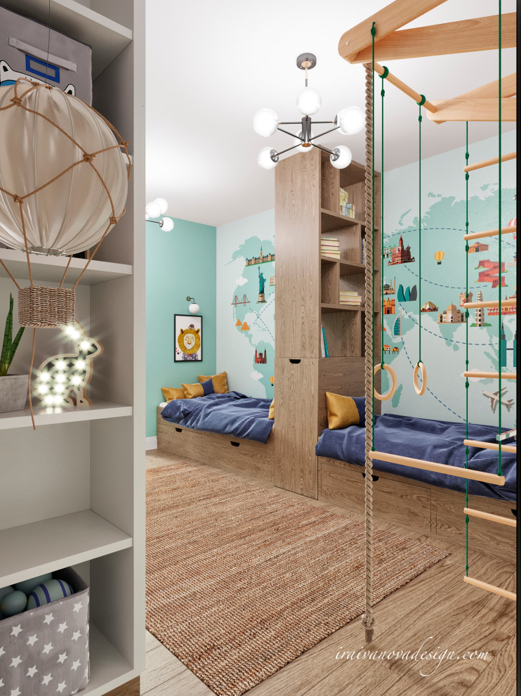 Интерьер с фактурами