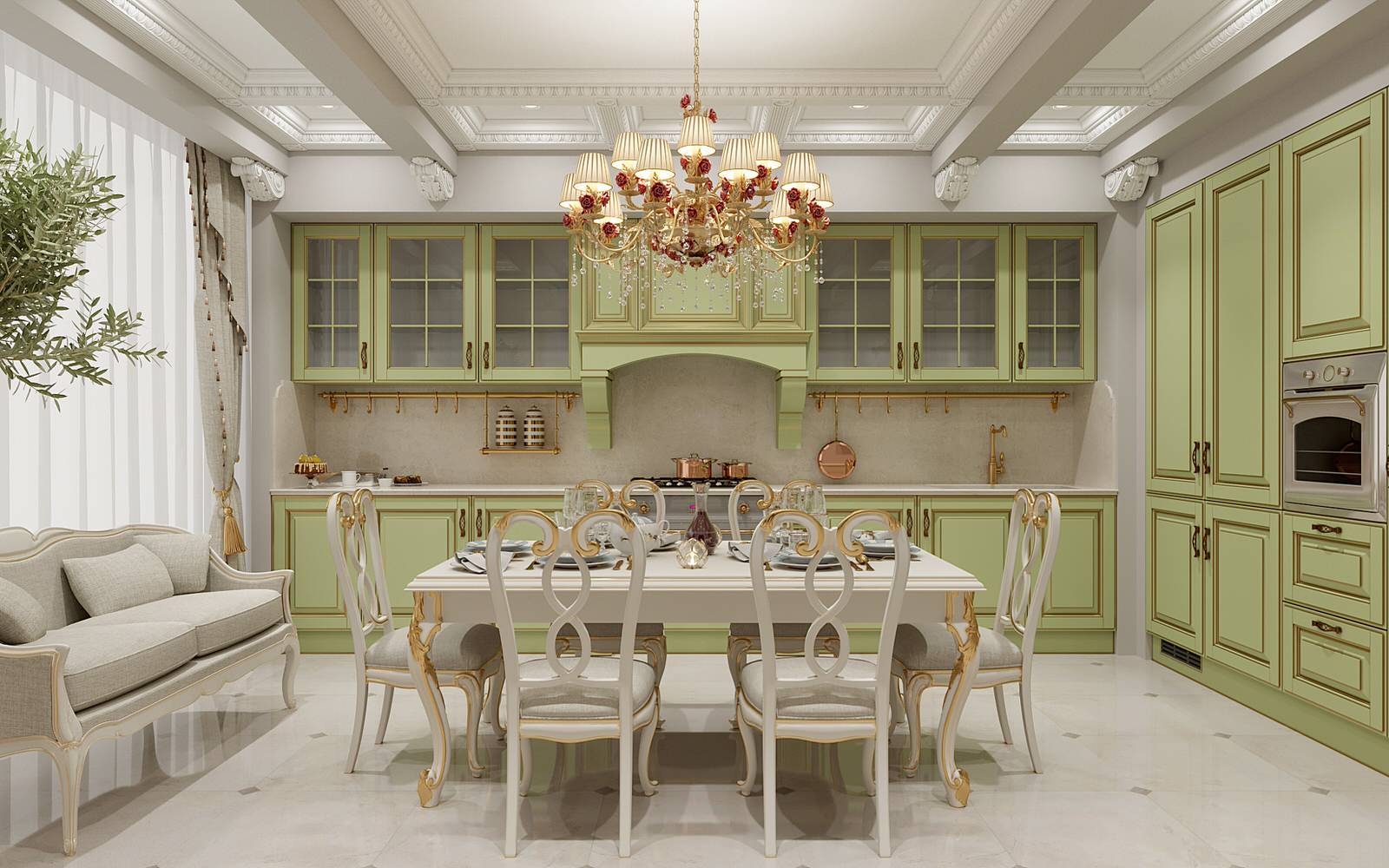 Кухня в классическом стиле