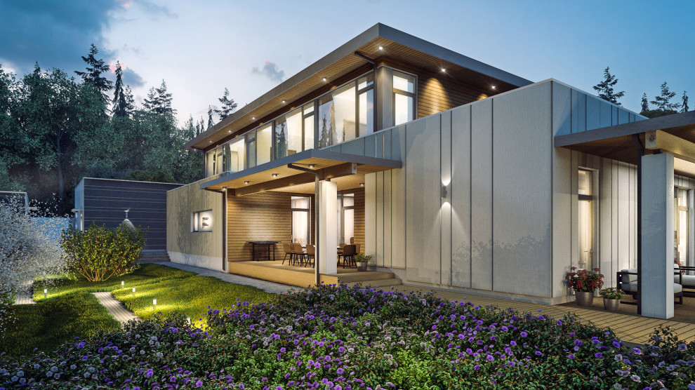 Вилла в дубовом лесу