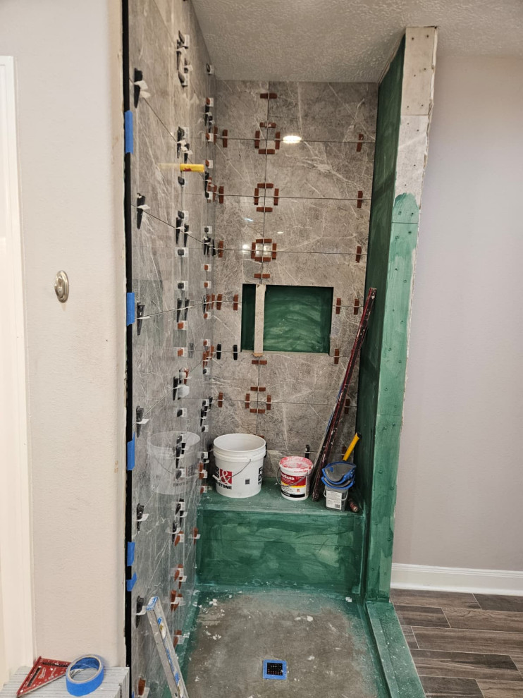 Shower Remodel process