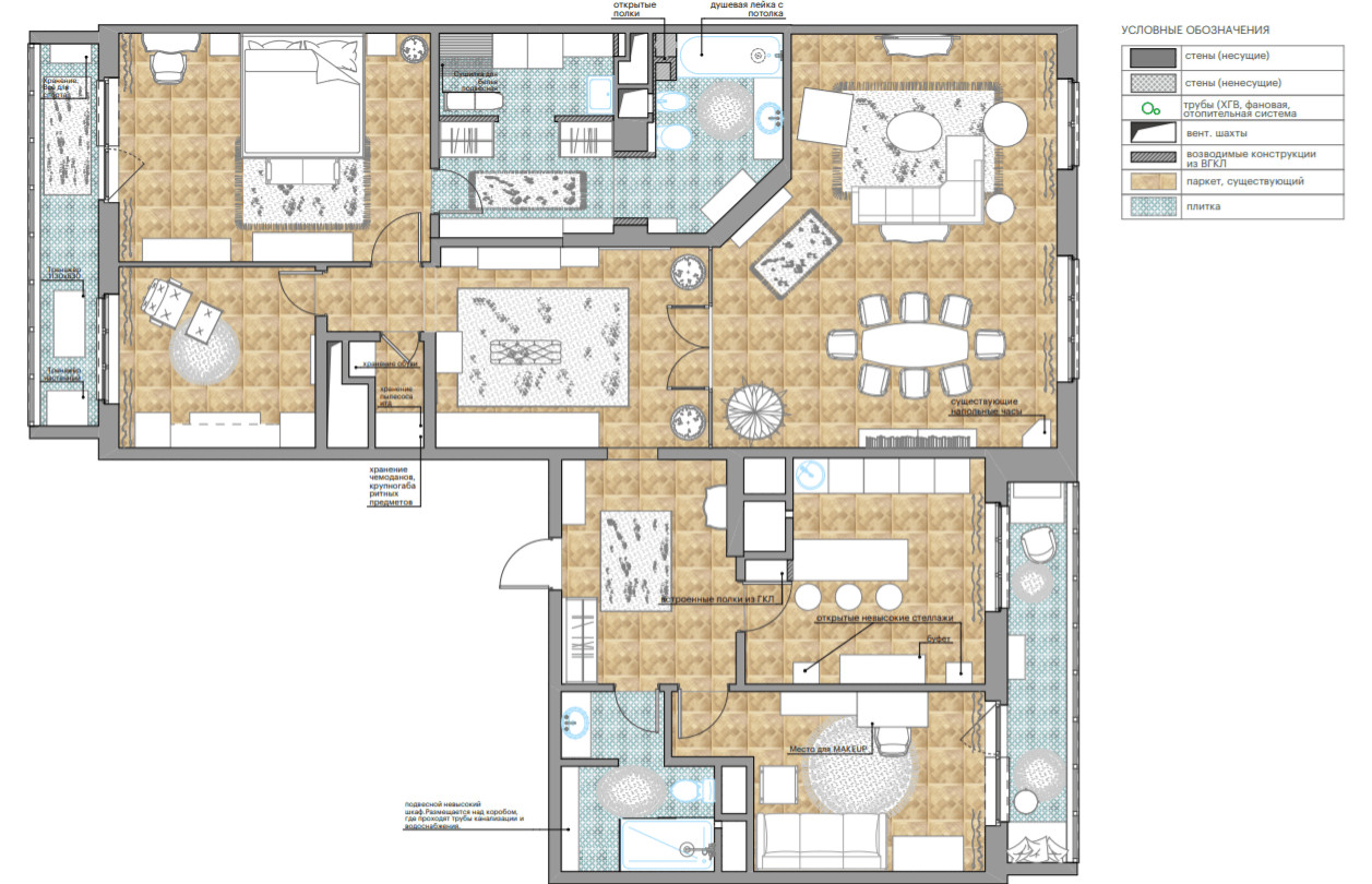 Схема зонирования