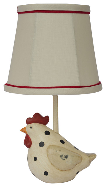 Big Fat Hen Polka Dot Table Lamp