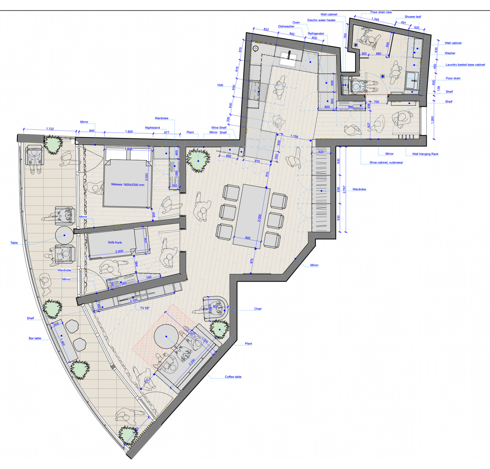 Rafailovichi apartment