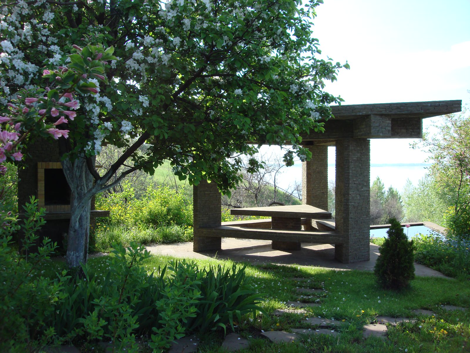 Беседка в Переволоках