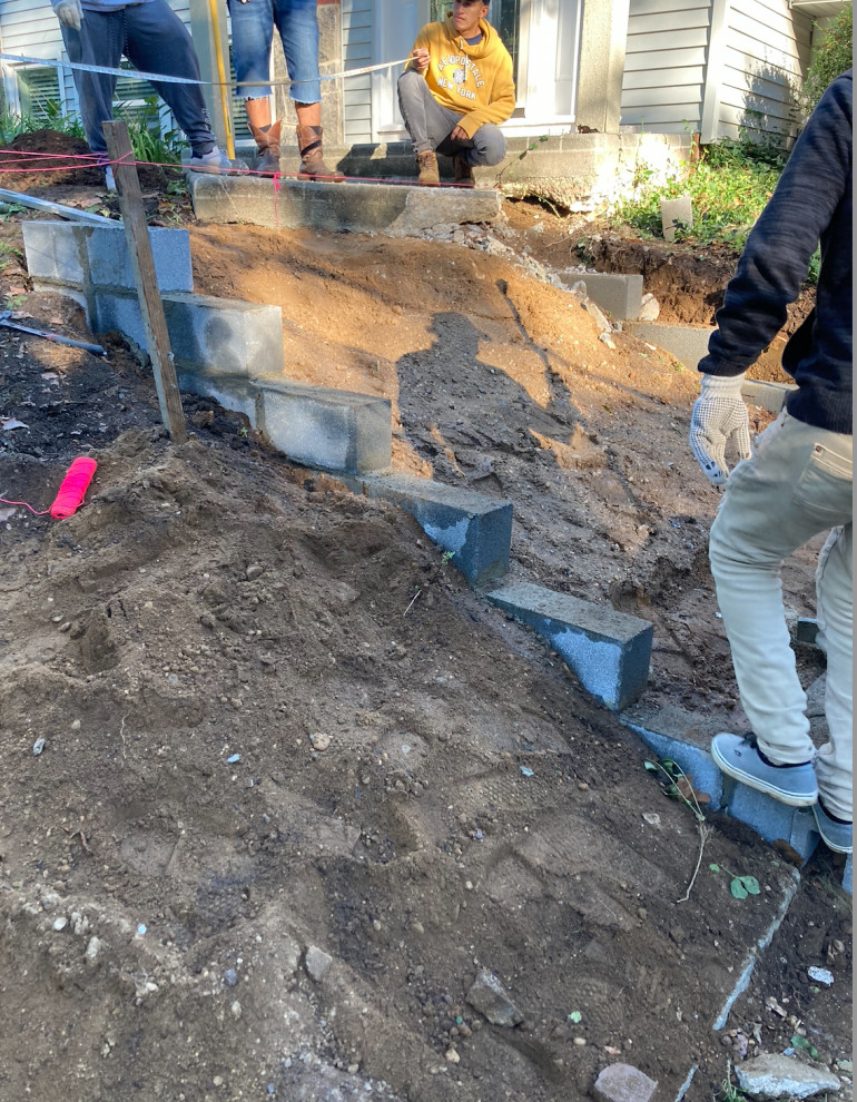 Stone Accents & Steps - Huntington