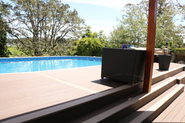Backyard Above Ground Pool swimming-pool