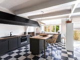 Eclectic Kitchen by Nathalie Odiot Architecture d'Int&eacute;rieur