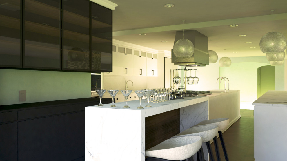 Green Valley Contemporary Kitchen Remodel