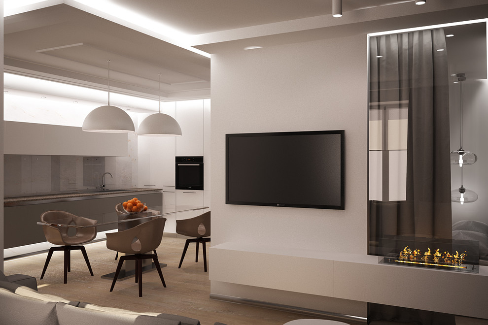 Пространство для молодой девушки . 50 кв.м.