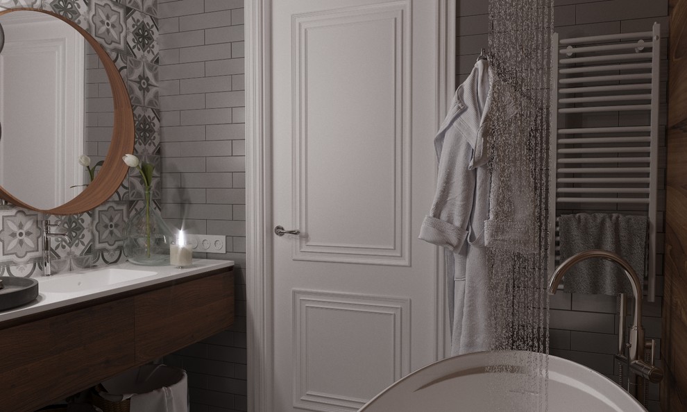 Дизайн-проект квартиры в ЖК "ЗИЛАРТ" 45 кв.м.