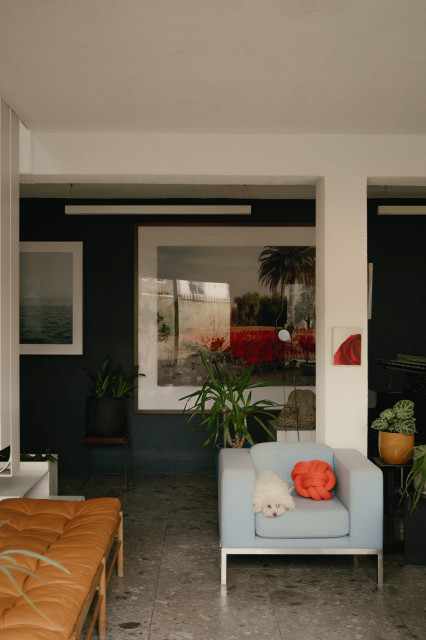 Hackney Warehouse contemporary-vardagsrum