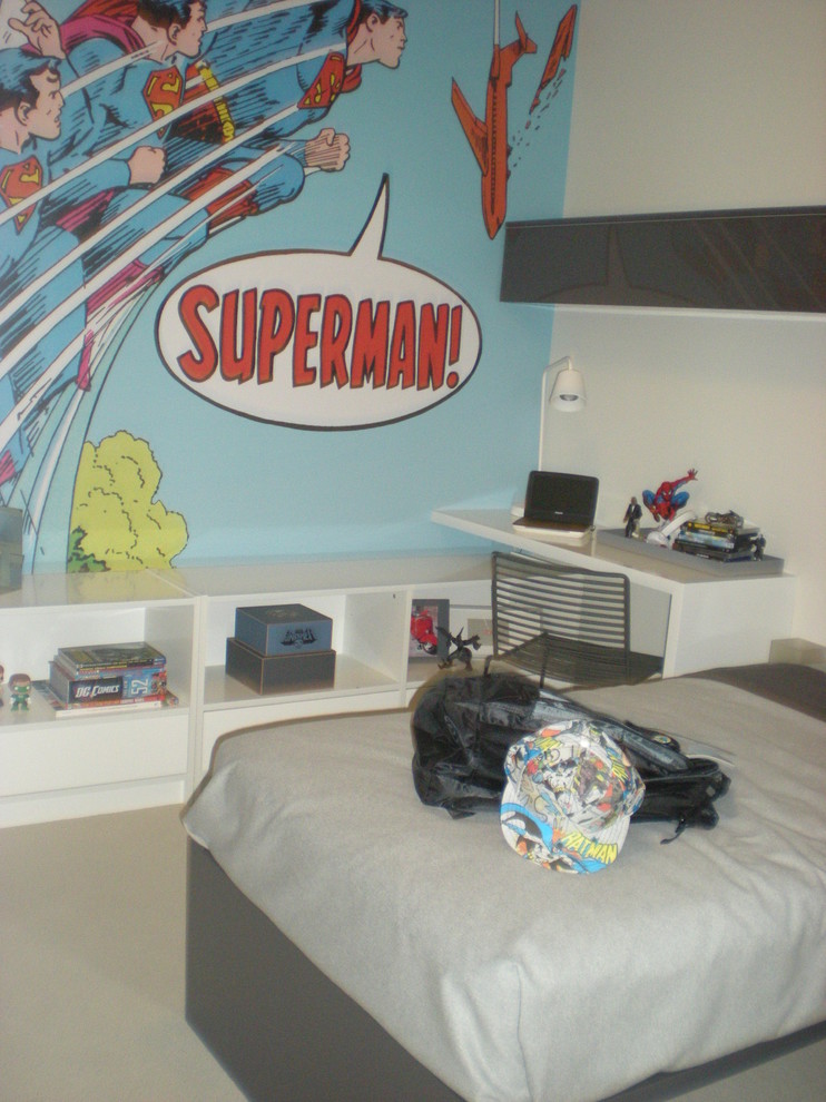 This is an example of a contemporary kids' room in Vancouver.