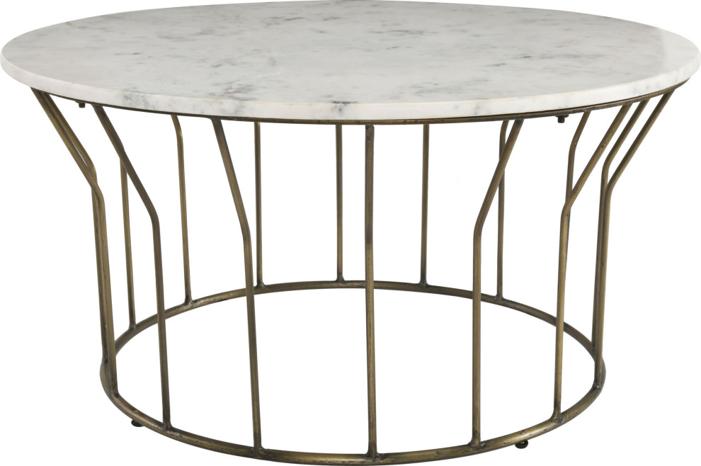 Mila Coffee Table Transitional Coffee Tables by HedgeApple Houzz