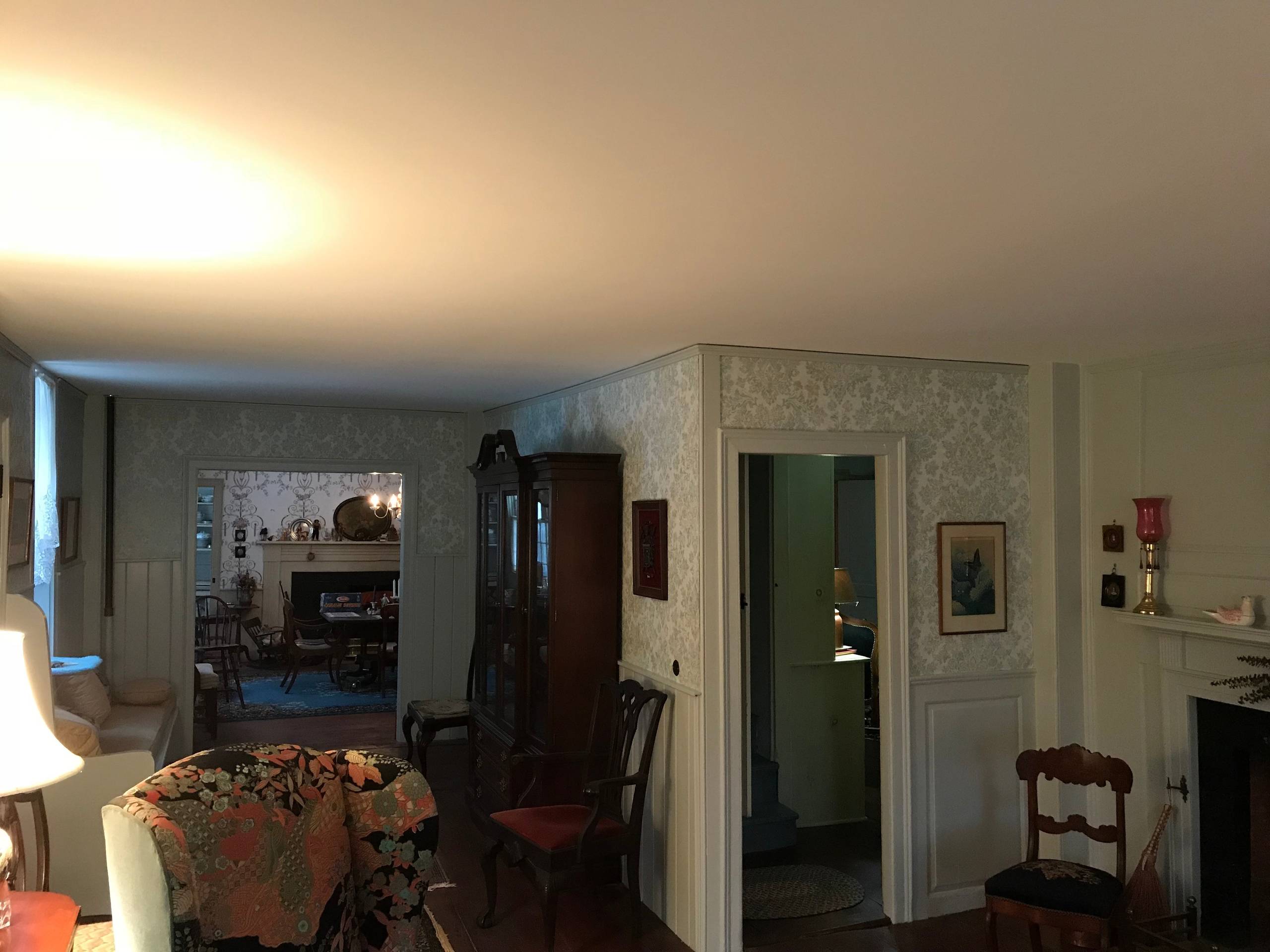 1780's Historic Home Ceiling Repair and Painting Project