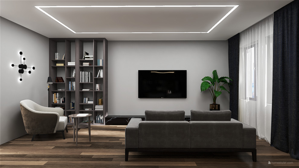 Кухня-гостиная для семейной пары без детей